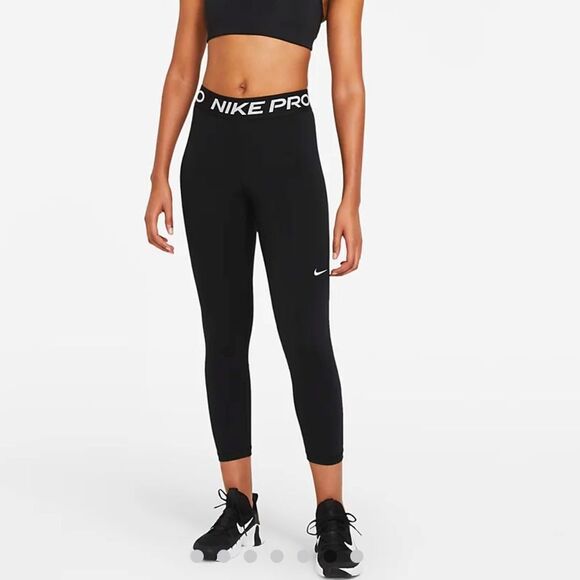 Nike Pro
Women's Mid-Rise Crop Mesh-Panel
Leggings! - Picture 1 of 6